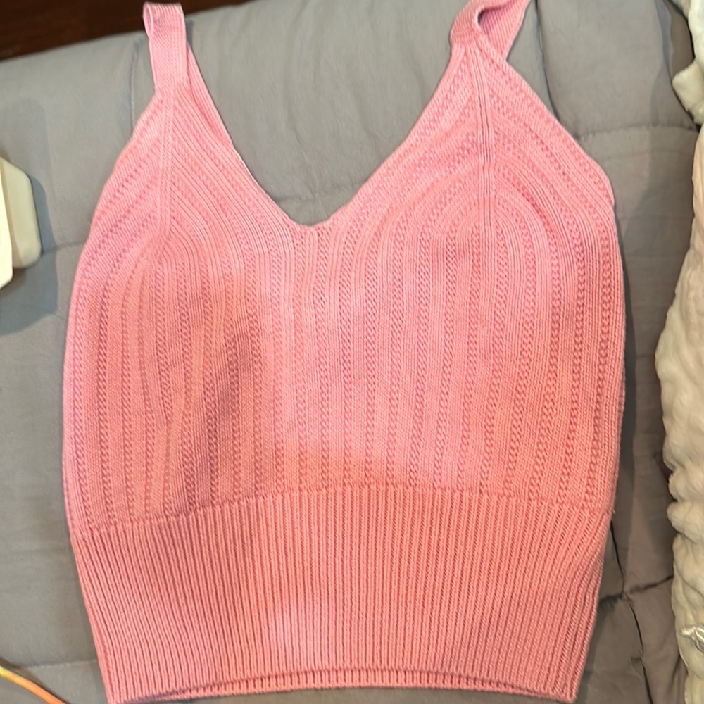 brand new crochet top size medium!!